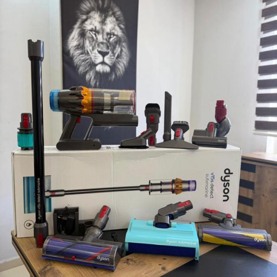 Dyson V15s Detect Submarine Kablosuz Süpürge 650 W Islak ve  Kuru Temizleme